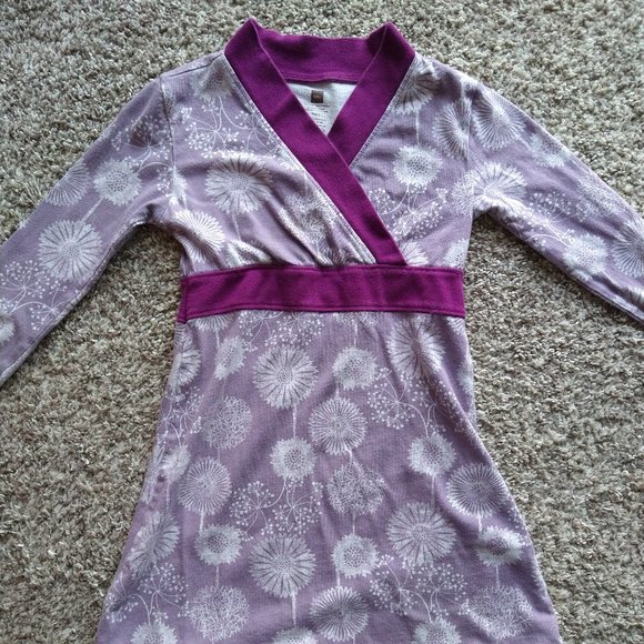 Lavender Tea Collection wrap style dress, size 6 - Picture 9 of 11
